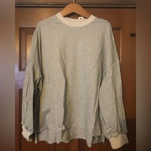 NWT Mod Ref striped long sleeve tee size small